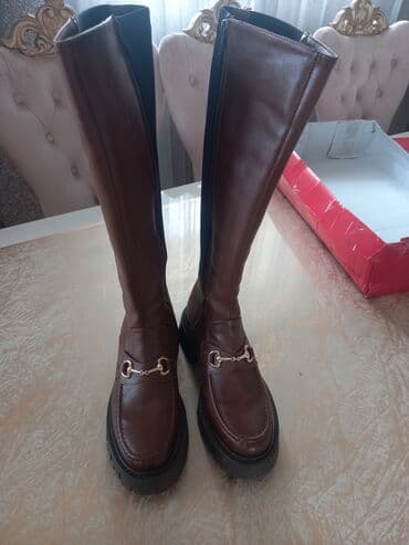 сапоги женские: Türkiyə istehsalıdır. Marka-Chapel. Ölçü 38. Yenidir, heç istifadə — 4