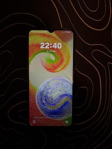 samsung s2: Samsung Galaxy A04, 64 GB, rəng - Qara, Barmaq izi — 1