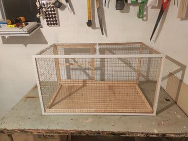 bildirçin yuvası: Cücə,dovşan,bildirçin,tisbaga,pişik,quş ve s. Heyvanlar üçün qefesler — 5