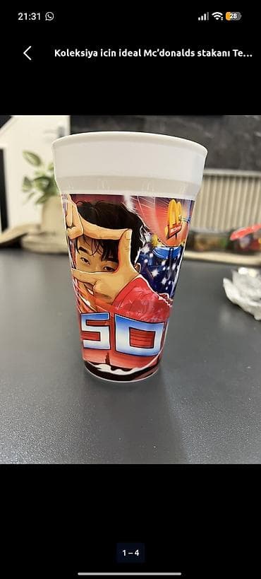 Stəkanlar, 1 əd