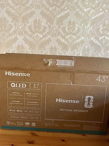 Televizorlar: İşlənmiş Televizor Hisense QLED 43" 4K (3840x2160), Ünvandan götürmə — 5