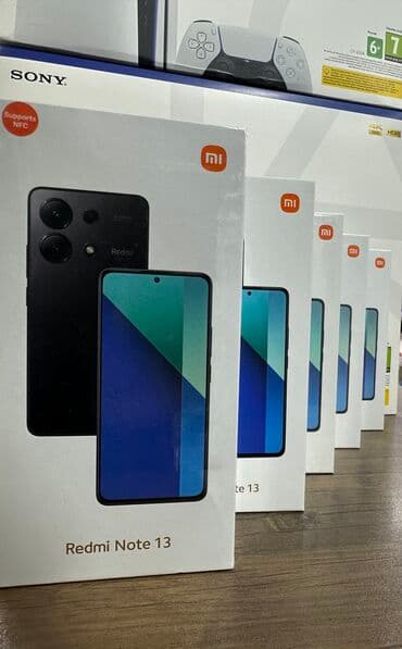 xiaomi note 8 irsad telecom: Xiaomi Redmi Note 13, 256 GB, rəng - Qara, 
 Zəmanət, Sənədlərlə — 1