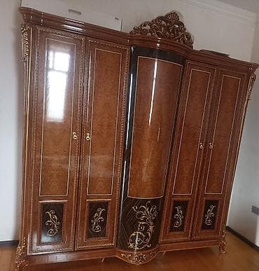 Yataq otağı dəsti – klassik barok üslubunda, zəngin oyma və qızılı — 3