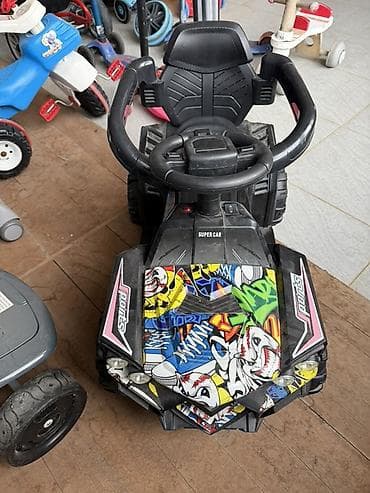 Uşaq yürütmə maşını – “SUPER CAR” dizaynlı - Tip: ayaqla idarə olunan — 2