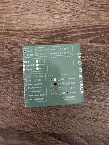 kulçatır: Smart elektrik yuvası Məhsul sensor toxunuşla işləyir 4 gözü var — 2