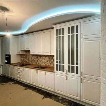 akrilik: Sifarişlə mətbəx dəsti, Özü çəkən petlələr, Parlaq laminat, Kredit var, Pulsuz çatdırılma — 5