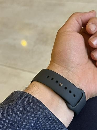 s4mini ekran: Smart saat, Apple, Sensor ekran, rəng - Qara — 6