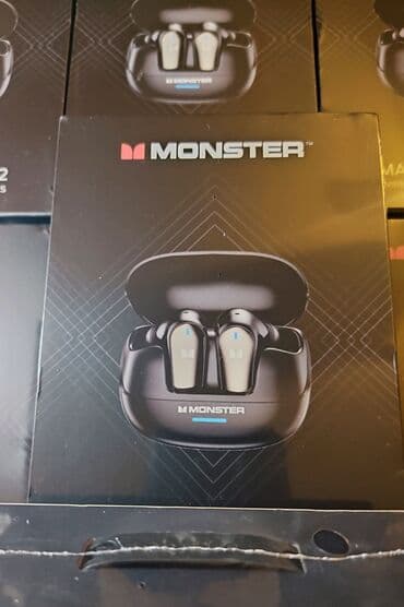 monster notebook qiyməti: Новый Беспроводные (Bluetooth) Наушники, Monster, цвет - Черный — 2