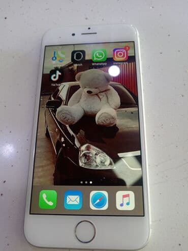 Çaydanlar: IPhone 6, 16 GB, Gümüşü, Barmaq izi — 7