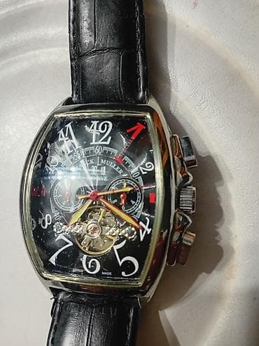 elektronik saat: Qol saatı, Frank Muller, rəng - Qara — 2