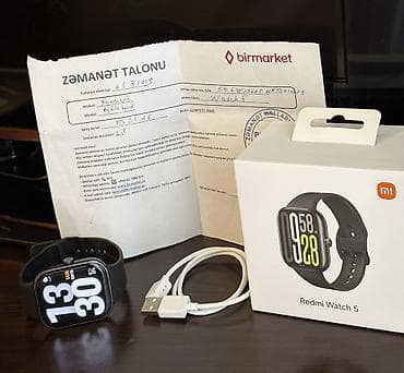 Yeni, Smart saat, Xiaomi, Аnti-lost, rəng - Qara