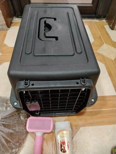 Yuvalar: Pişik üçün aksesuarlar dəsti - Daşınma üçün plastik daşıyıcı qutu — 4