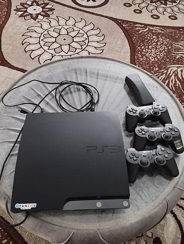 ps3 ps4: PlayStation 3 (PS3) Slim oyun konsolu Xüsusiyyətlər: - Model: PS3 — 1