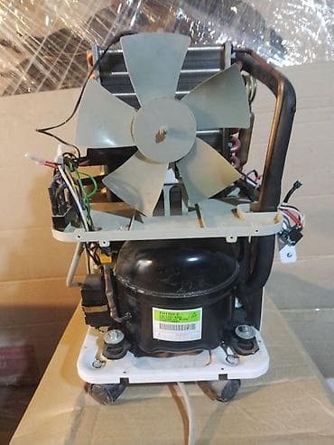 Техника и электроника: Soyuducu motoru. Soyuducu matoru. Radiator və fan daxil. Xolodelnik — 1