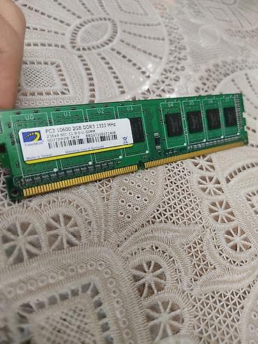 kompute: Operativ yaddaş (RAM) 2 GB, 1333 Mhz, DDR3, PC üçün, İşlənmiş — 1