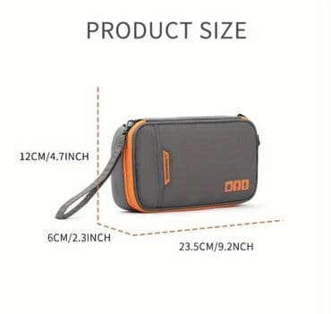 komputer notebook: Portativ səyahət təşkilatçı çantası, pasportlar, şəxsiyyət vəsiqələri — 1