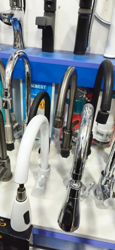 Mətbəx üçün müxtəlif dizaynlı qaralma və parlaq səthli su