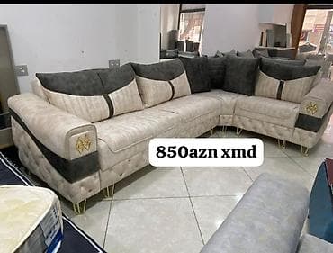 Künc divan, Yeni, Açılmayan, Bazasız, Parça, Çatdırılma yoxdur