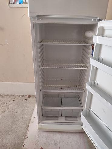 Ağ rəngli tək qapılı soyuducu - Geniş daxili həcmi: 3 səviyyəli tel — 2