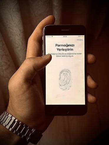 IPhone 6, Matte Silver, Отпечаток пальца — 4