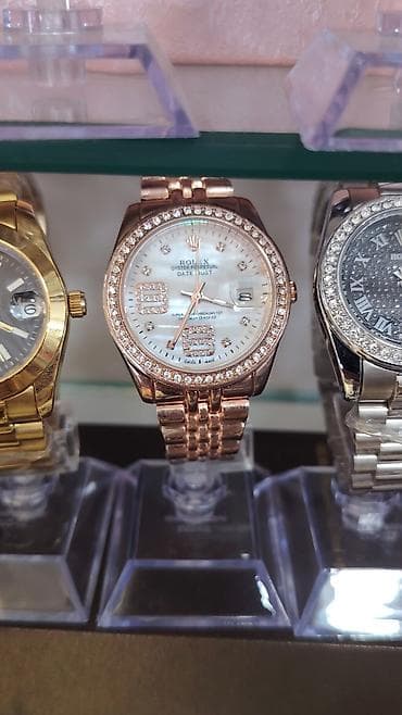 Наручные часы: Məhsul: Klassik üslubda kişi/qadın qol saatları (Rolex tərzində — 6