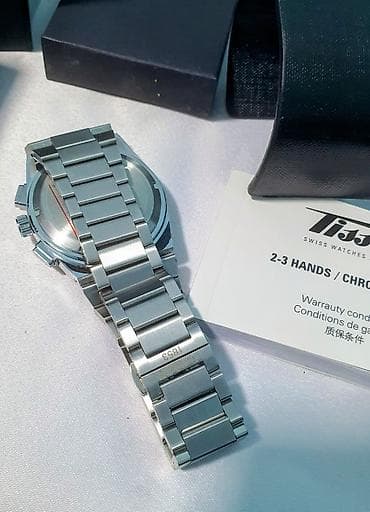 tissot saat: Yeni, Qol saatı, Tissot, rəng - Gümüşü — 1