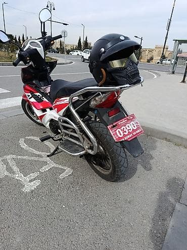 sinilər: Moped/Scooter – Sport dizayn, SKY49 prabeq 6000 - Korpus: qırmızı-ağ — 2