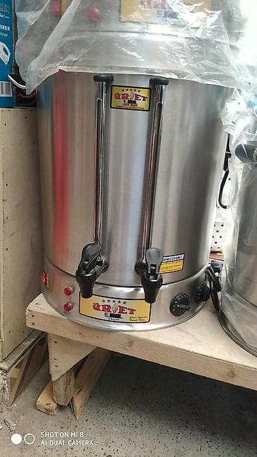 samovar cay: Elektrikli samovar Üret ve Damla adlarda turk istehsali 50 litr 500 — 2