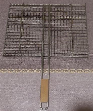 Digər: Manqal üçün ızgara səbəti - Material: metal tel konstruksiya — 2