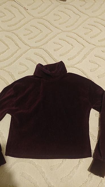 Dəstlər, kostyumlar: Sviter, Bershka, M, rəng - Bənövşəyi — 1