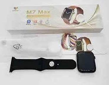 mini ventilyator: Kateqoriya: Smart saatlar Brend: No Brand Model: M7 Max black Qiymət — 1