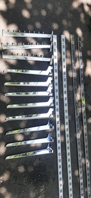 купить профессиональную кофемашину в баку: Vitrin aksesuarlari. uzunlugu - 240sm, bir ededi 8m. texmini 25 eded — 7