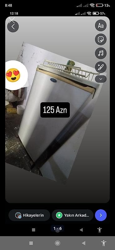 cinar soyuducuları: Mini Cinar Soyuducu Satılır, rəng - Ağ — 1