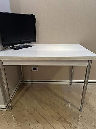 metbex stol: Düz masa, Polkasız, Siyirməsiz, Metal, Zəmanətsiz, Kredit yoxdur — 1