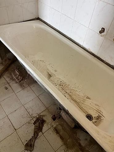 Duş şlanqları: Çuqun vanna ölçüsü 170x70 sm ünvan əhmədli — 2