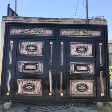 köhne darvazalar: Ölçü Eni -3.5 Hündürlük 2.60 List Temiz-2 Şveller -8 Profil 40/40 — 3