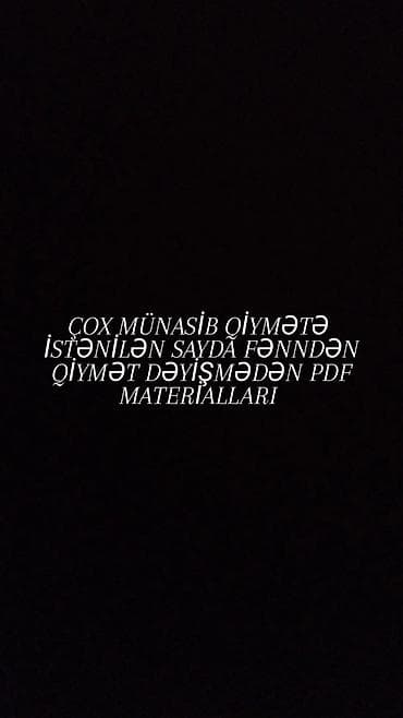 pdf download: İstənilən fennden PDF materialları • Pdflerde qəbullar, dinamika,toplu — 1