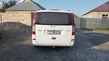 kompressor teh: Mercedes-Benz Vito (W639) mikroavtobus - Korpus rəngi: ağ - Kuzov: 5 — 3