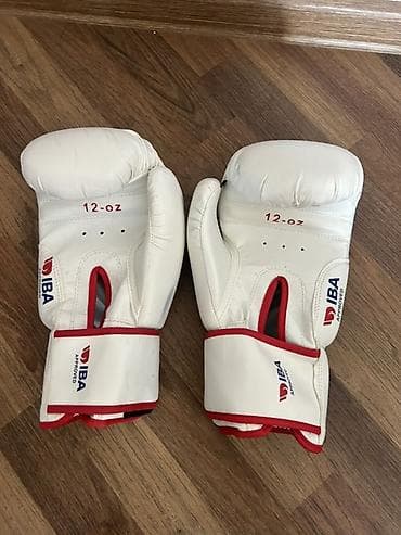 boks alceyi: Məhsul: IBA boks əlcəkləri (12 oz) Təsvir:elımyandıdı - Rəng: ağ — 2