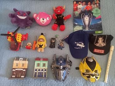 Oyuncaqlar: Uşaq oyuncaqları və aksesuarları dəsti - Yumşaq oyuncaq fiqurlar — 1