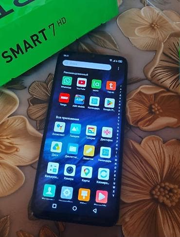iphone xs irsad: Infinix Smart 7 HD, 64 GB, rəng - Qara, Sənədlərlə — 1