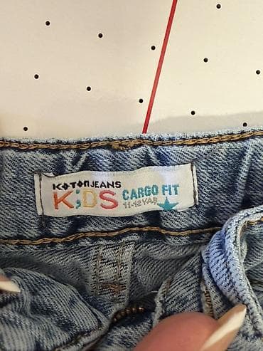 10 yaş: Koton Jeans Kids şort – Cargo Fit - Model: Cargo Fit denim uşaq şortu — 2
