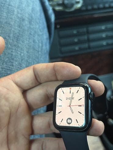 Смарт браслеты: Новый, Смарт часы, Apple, цвет - Черный — 3