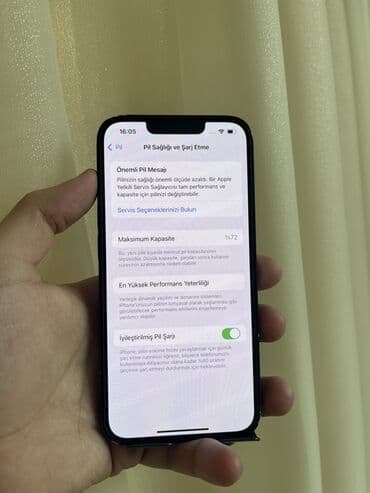 Mobil telefon və aksesuarlar: IPhone 13, Qara, Face ID — 4