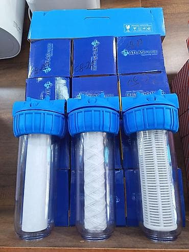 Atlas su filtrləri və kartricləri Məhsul təsviri: - Korpus: şəffaf