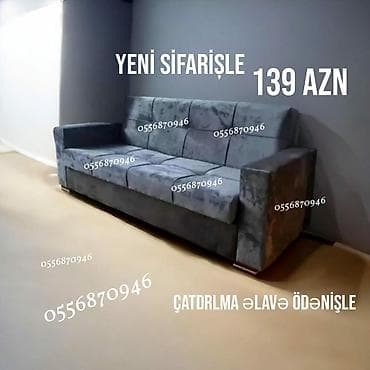 Divan, Yeni, Açılan, Bazalı, Parça, Ödənişli çatdırılma