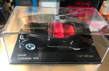 metbex tavan modelleri: Коллекционная модель Lincoln Continental black 1939 Limited Edition — 7