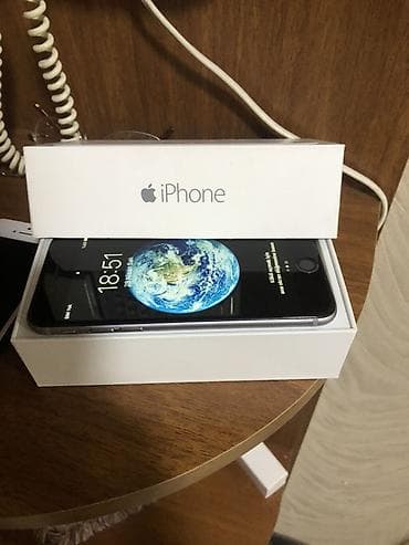 iphone 6 plus ekran: IPhone 6, Space Gray, Barmaq izi — 5