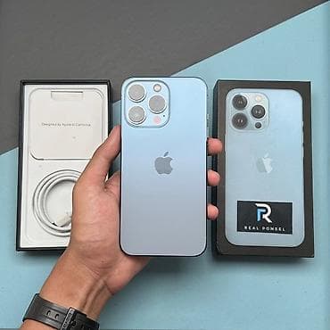 əl telefonu: IPhone 13 Pro, 128 GB, Sierra Blue, Face ID — 1