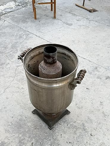 samovar aliram: 50 litrlik Tula Samavari 1964 ci ilin samovaridi ( yadigar alinibdi o — 5